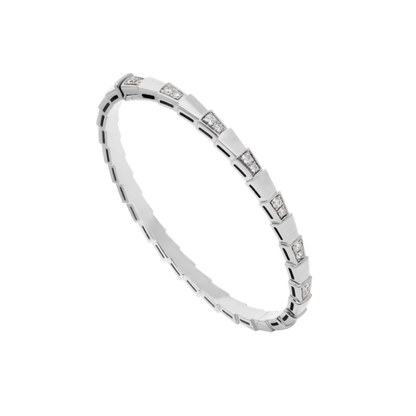 [Vellora Opalyn]SERPENTI BRACELET SILVER DIAMOND