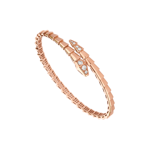 [Vellora Opalyn]SERPENTI BRACELET DIAMONDS PINK GOLD