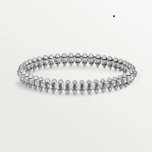 [Vellora Opalyn]CLASH SILVER BRACELET