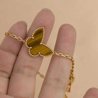 [Vellora Opalyn]LUCKY SPRING 5 MOTIF GOLD BRACELET