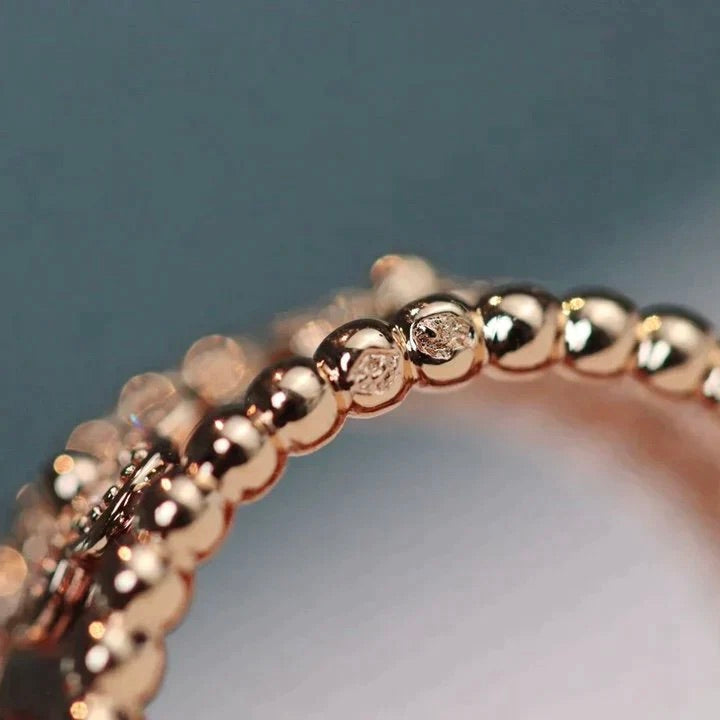 [Vellora Opalyn]CLOVER KALEIDOSCOPE RING 10MM