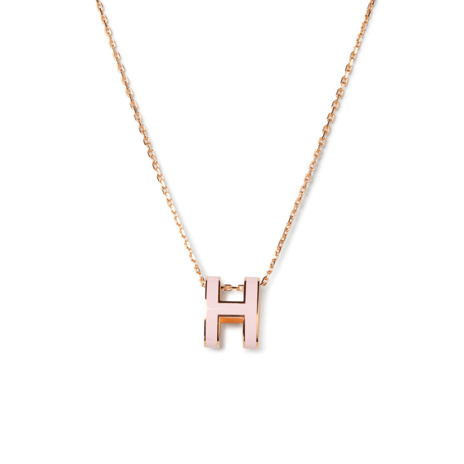 [Vellora Opalyn]POP H PEDANT PINK GOLD
