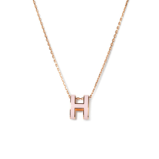 [Vellora Opalyn]POP H PEDANT PINK GOLD