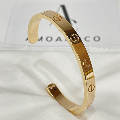 [Vellora Opalyn]LOVE BRACELET 6.1MM OPEN CUFF