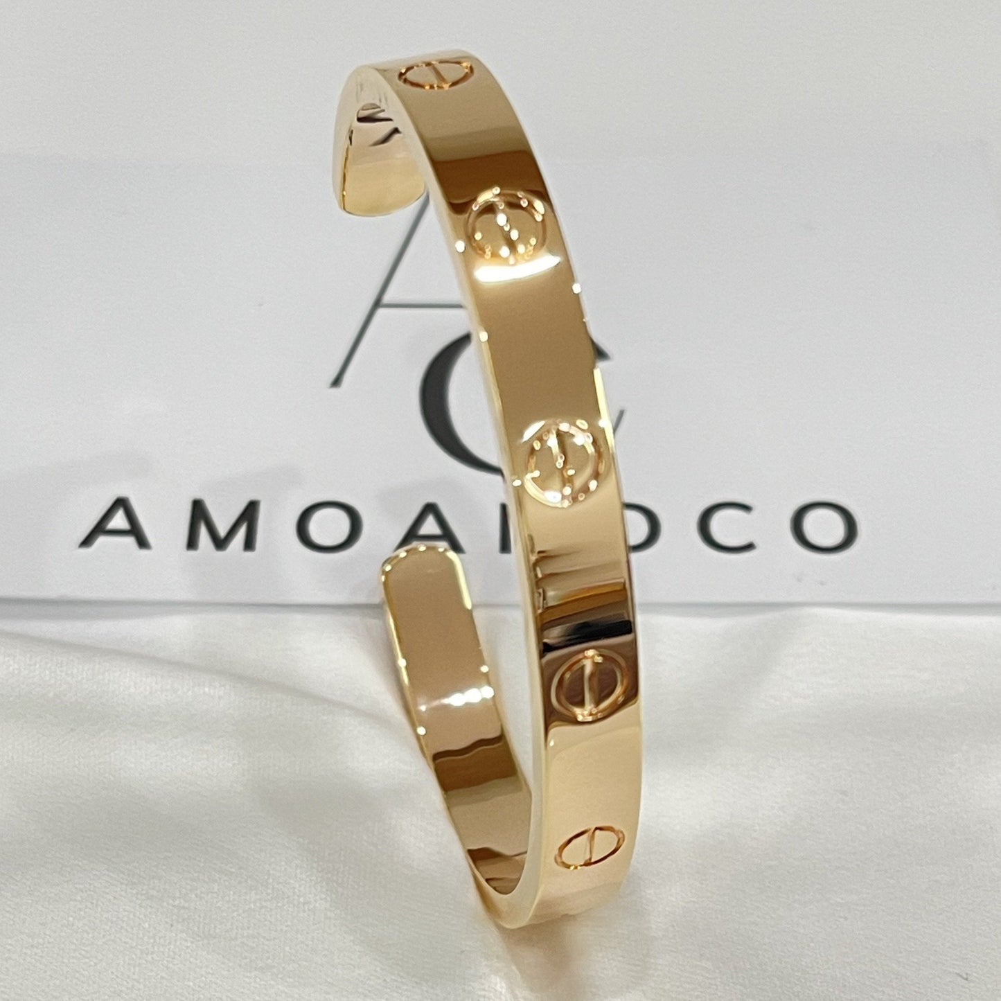 [Vellora Opalyn]LOVE BRACELET 6.1MM OPEN CUFF