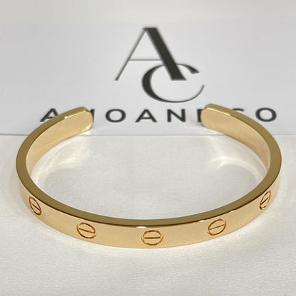 [Vellora Opalyn]LOVE BRACELET 6.1MM OPEN CUFF