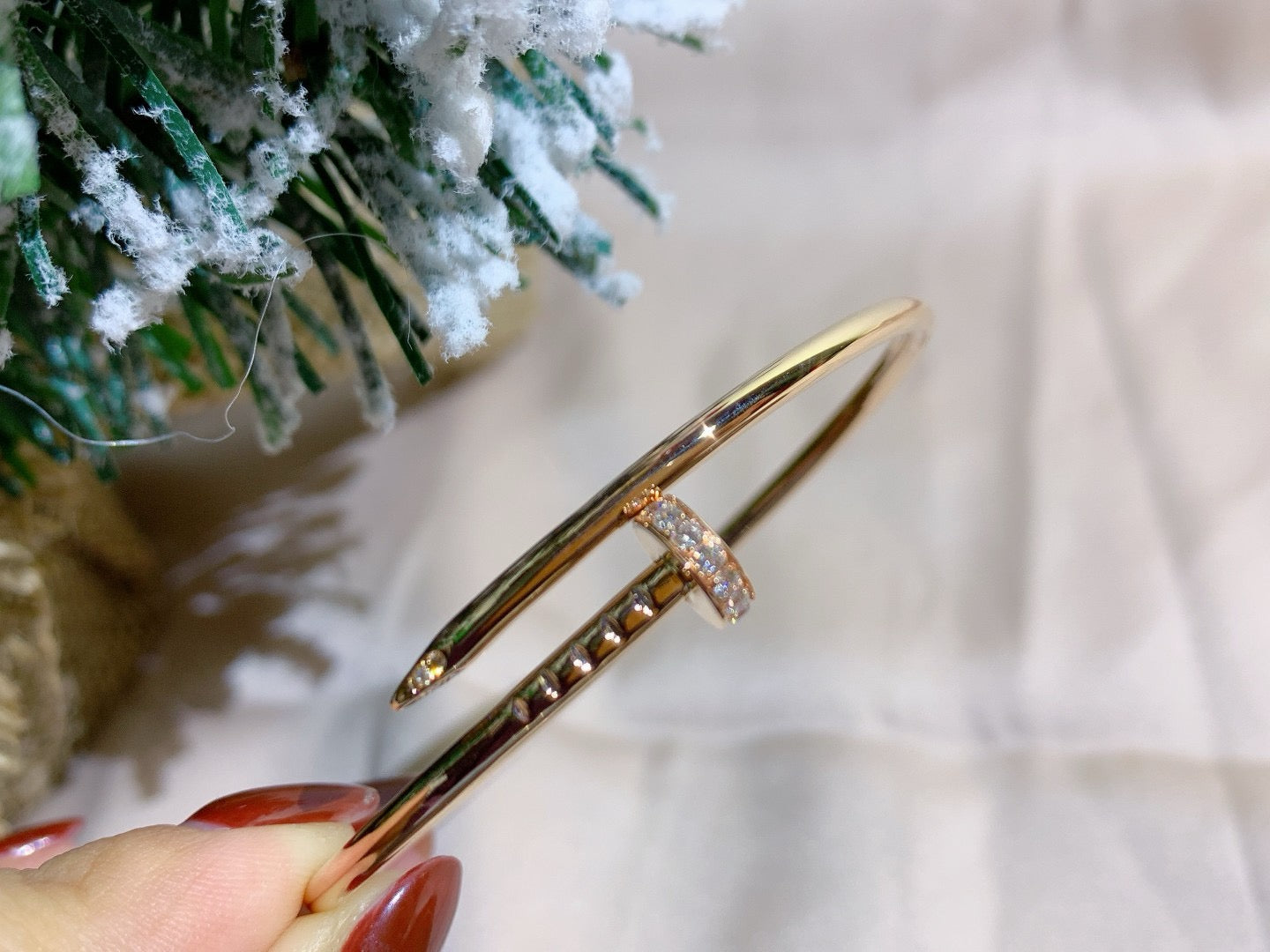 [Vellora Opalyn]JUSTE BRACELET 2.5MM DIAMONDS