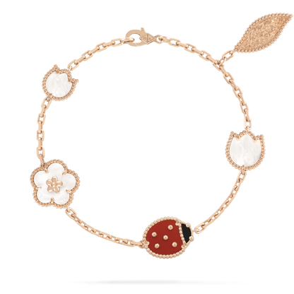 [Vellora Opalyn]LUCKY SPRING 5 MOTIF BRACELET