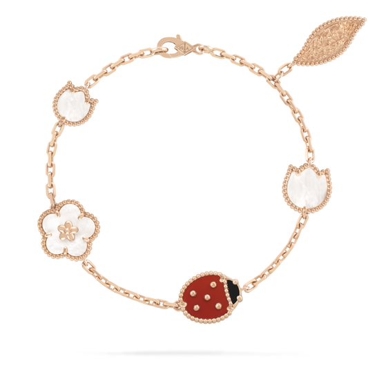 [Vellora Opalyn]LUCKY SPRING 5 MOTIF BRACELET
