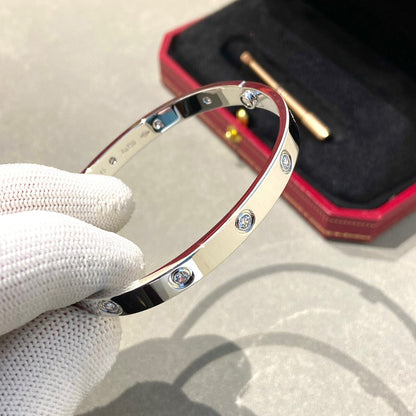 [Vellora Opalyn]LOVE BRACELET 6.1MM 10 DIAMONDS