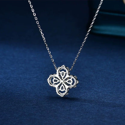 [Vellora Opalyn]LOOP NECKLACE FULL MOTIF DIAMOND 16MM MULTIPLE COLORS