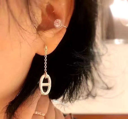 [Vellora Opalyn]CHAINE TASSEL EARRINGS