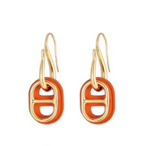 [Vellora Opalyn]HM O'MAILLON GOLD EARRINGS