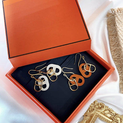 [Vellora Opalyn]HM O'MAILLON GOLD EARRINGS