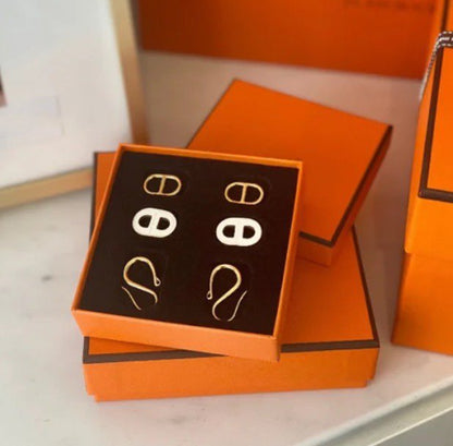 [Vellora Opalyn]HM O'MAILLON GOLD EARRINGS