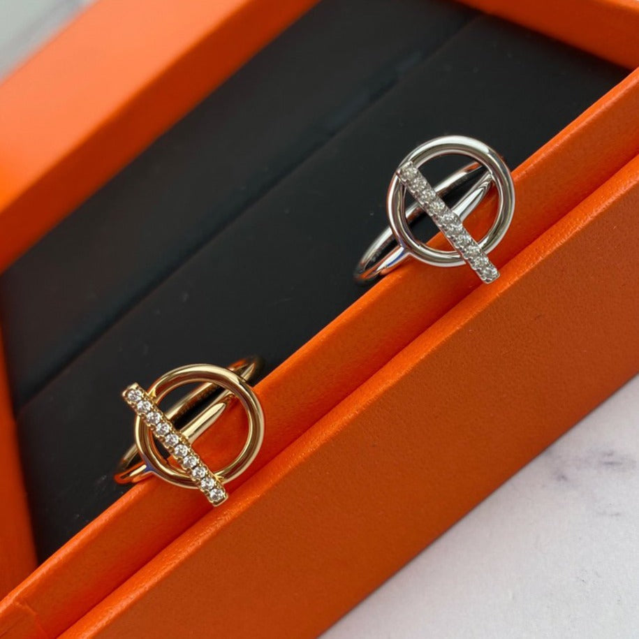 [Vellora Opalyn]ECHAPPEE RING DIAMOND