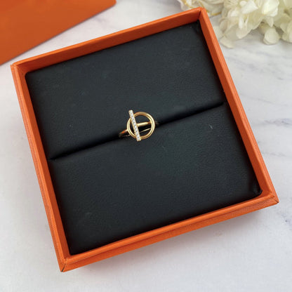 [Vellora Opalyn]ECHAPPEE RING DIAMOND