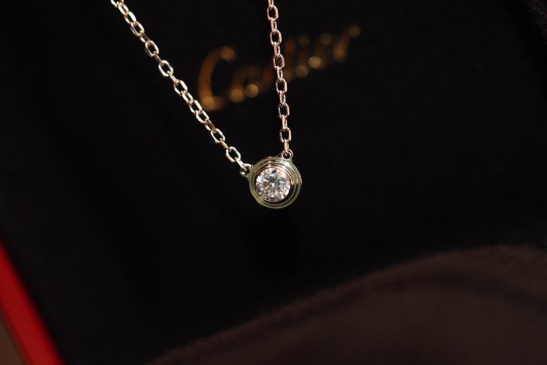 [Vellora Opalyn]DAMOUR DIAMOND NECKLACE
