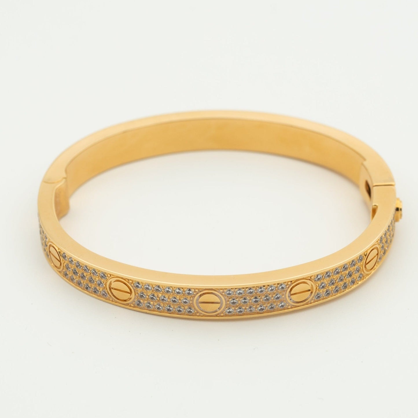 [Vellora Opalyn]LOVE BRACELET 6.1MM DIAMOND-PAVED