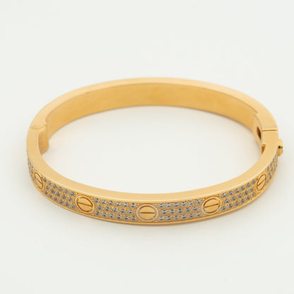 [Vellora Opalyn]LOVE BRACELET 6.1MM DIAMOND-PAVED