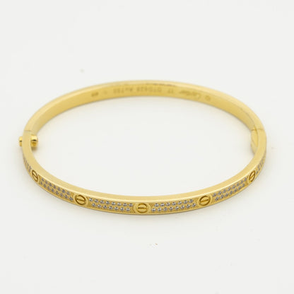 [Vellora Opalyn]LOVE BRACELET 3.65MM DIAMOND-PAVED