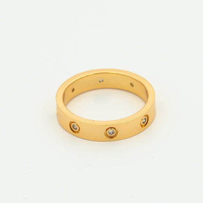 [Vellora Opalyn]LOVE RING 3.6MM 8 DIAMONDS