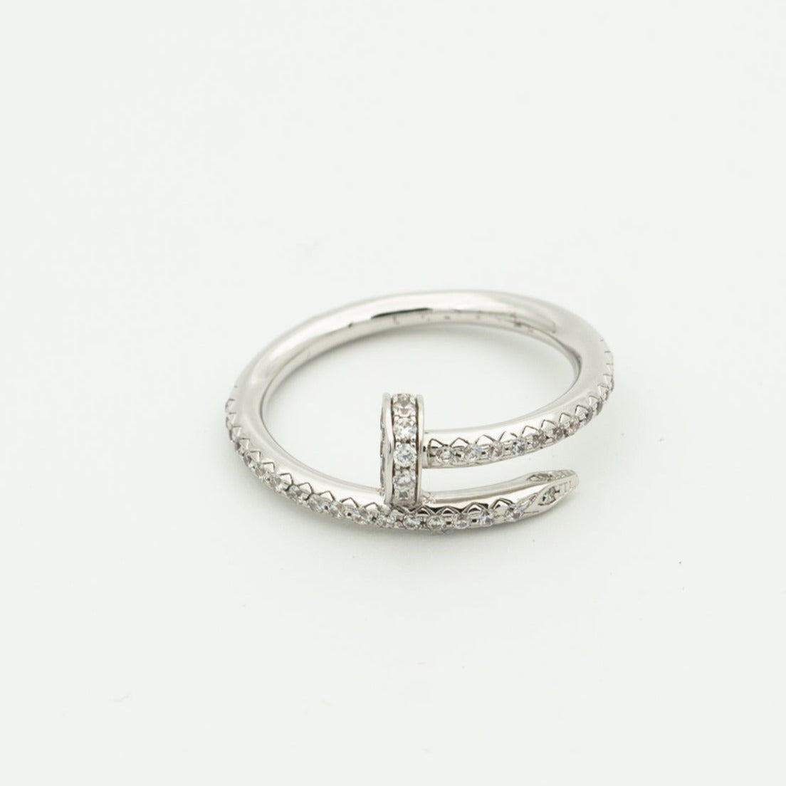 [Vellora Opalyn]JUSTE RING 1.8MM SILVER DIAMONDS