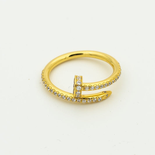 [Vellora Opalyn]JUSTE RING 1.8MM GOLD DIAMONDS