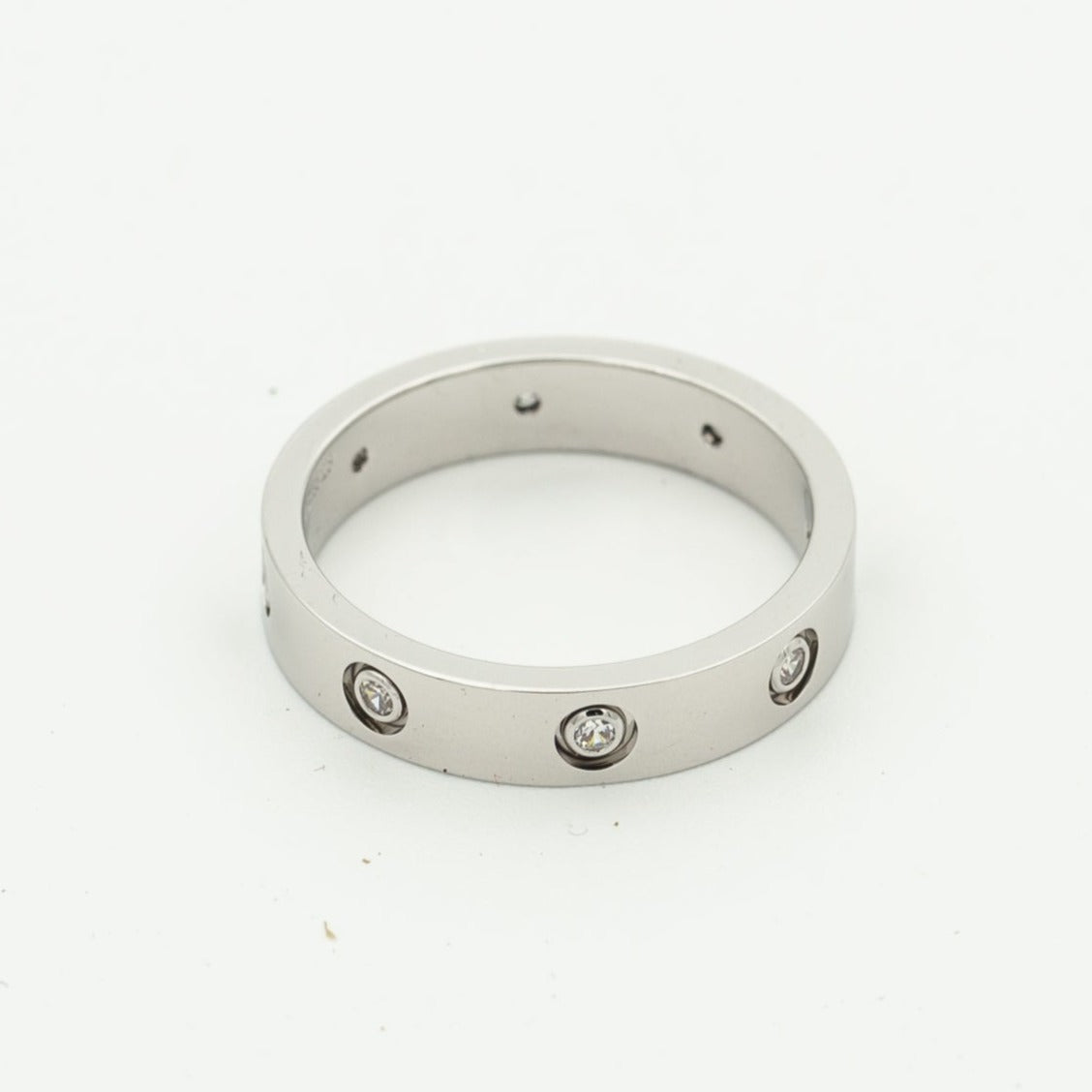 [Vellora Opalyn]LOVE RING 3.6MM 8 DIAMONDS