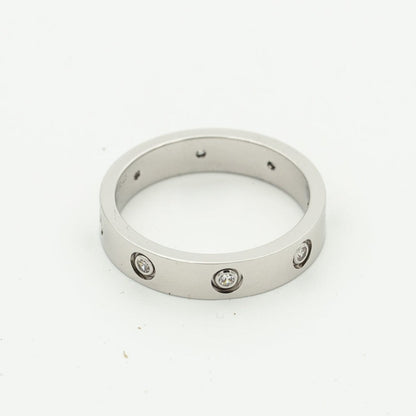 [Vellora Opalyn]LOVE RING 3.6MM 8 DIAMONDS