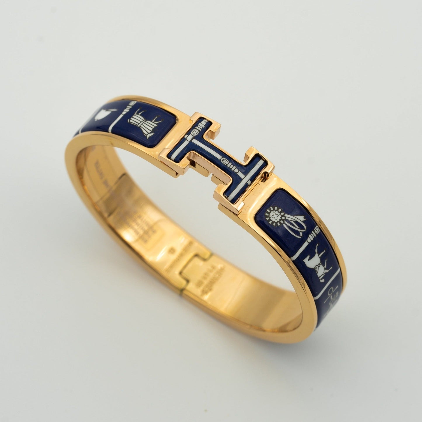 [Vellora Opalyn]H BRACELET BLUE CERAMIC