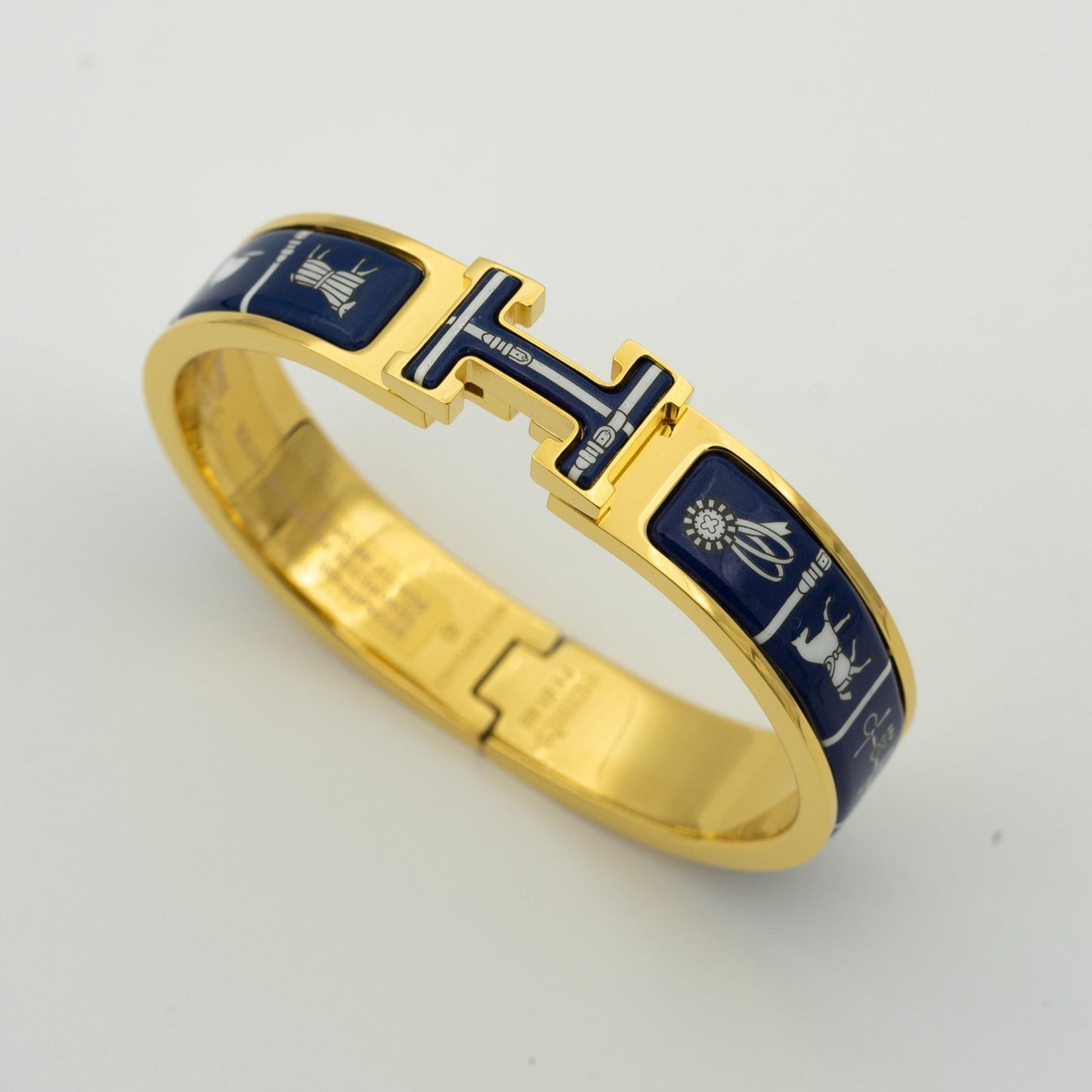 [Vellora Opalyn]H BRACELET BLUE CERAMIC