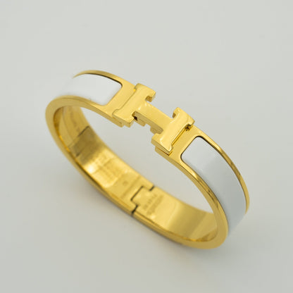 [Vellora Opalyn]H WHITE BRACELET