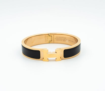 [Vellora Opalyn]H BLACK BRACELET