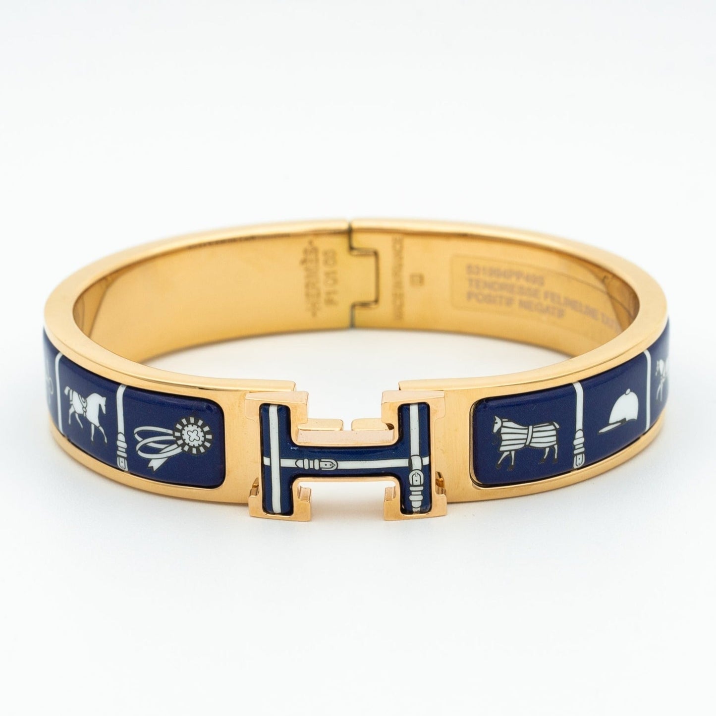 [Vellora Opalyn]H BRACELET BLUE CERAMIC