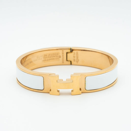 [Vellora Opalyn]H WHITE BRACELET