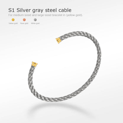 [Vellora Opalyn]FORCE SERIES BRACELET CABLES 50 CHOICES (DIY SELECTION)