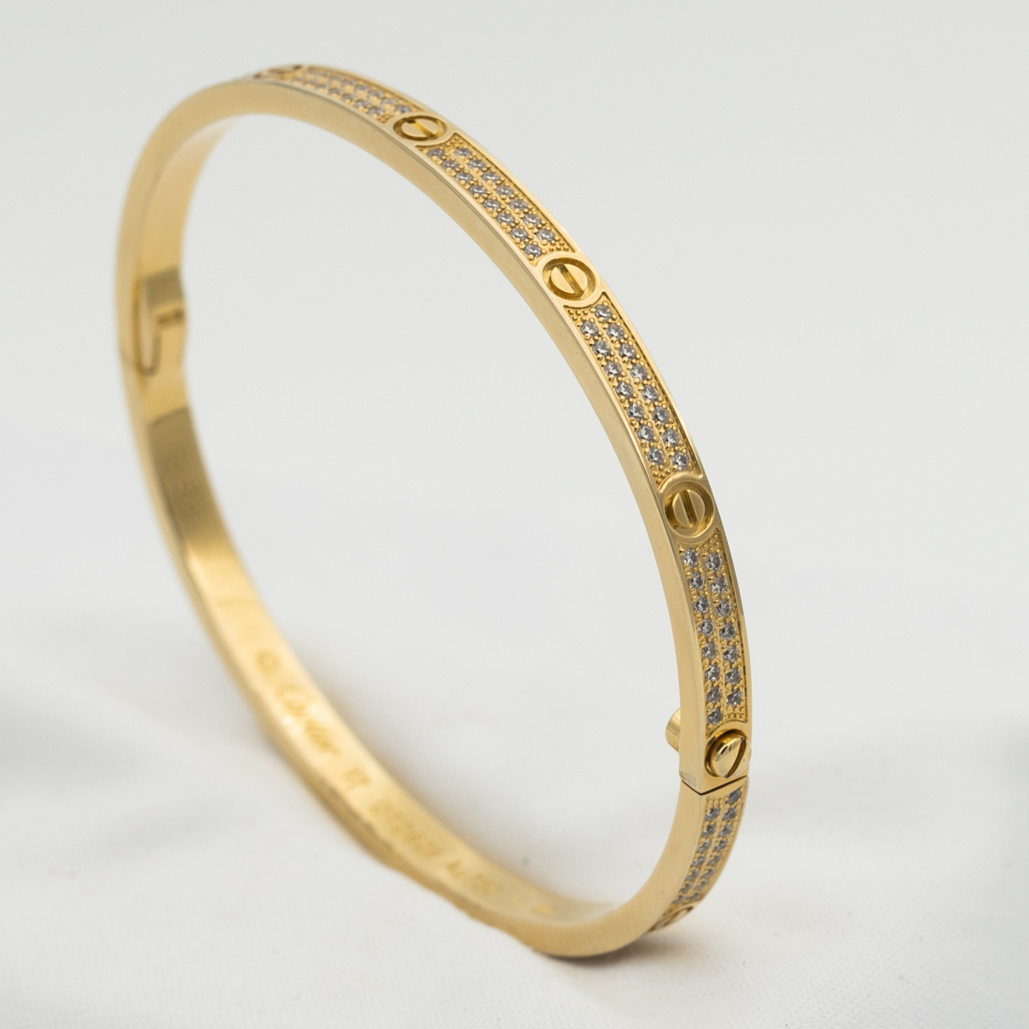 [Vellora Opalyn] LOVE BRACELET 3.65MM DIAMOND-PAVED