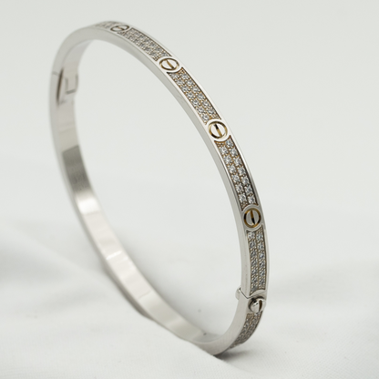 [Vellora Opalyn] LOVE BRACELET 3.65MM DIAMOND-PAVED