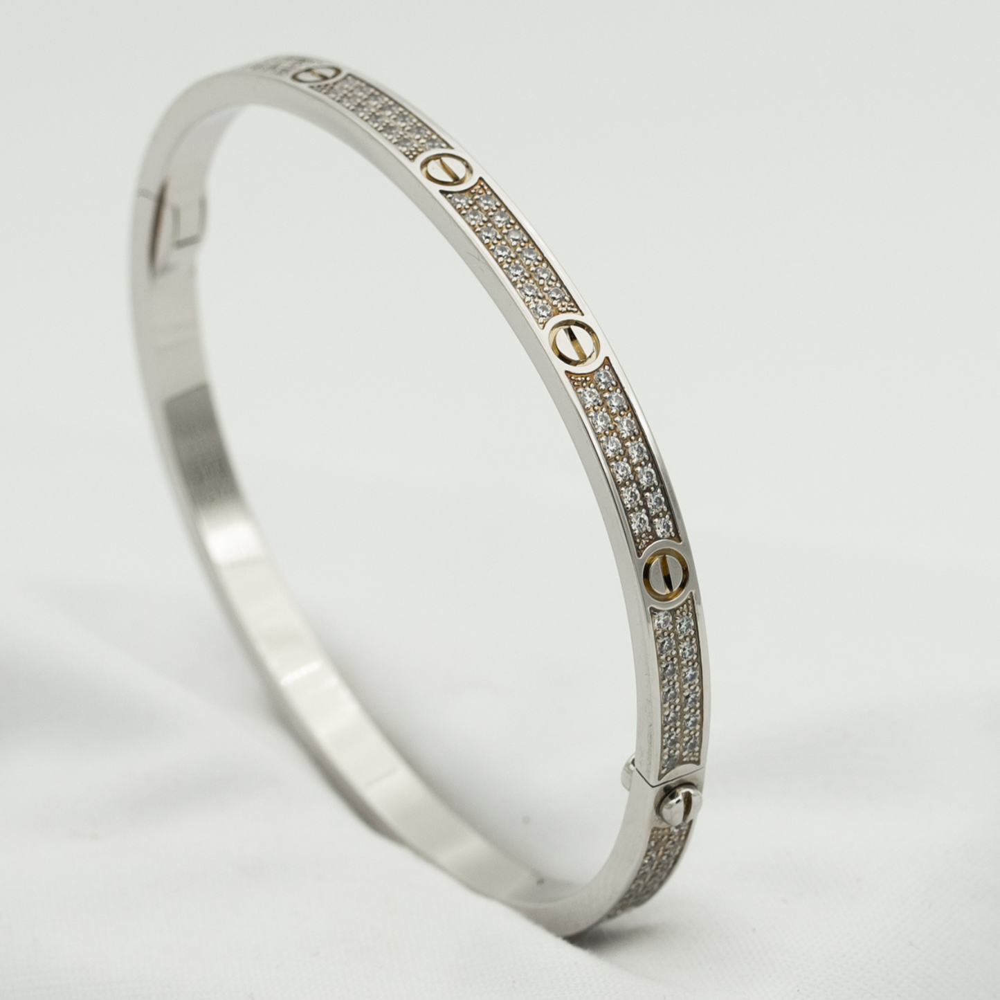 [Vellora Opalyn]LOVE BRACELET 3.65MM DIAMOND-PAVED