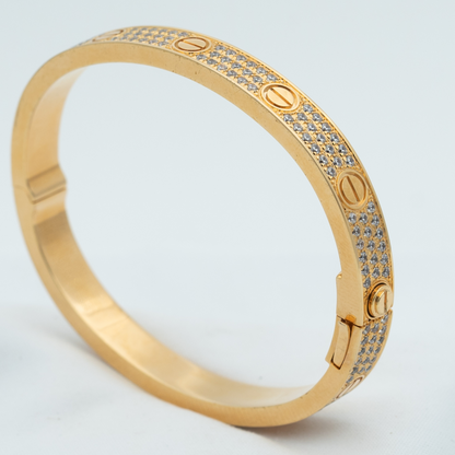 [Vellora Opalyn]LOVE BRACELET 6.1MM DIAMOND-PAVED