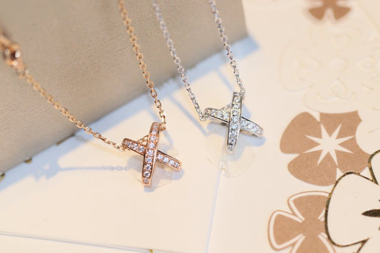 [Vellora Opalyn]JEUX DE DIAMOND NECKLACE