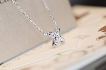 [Vellora Opalyn]JEUX DE DIAMOND NECKLACE