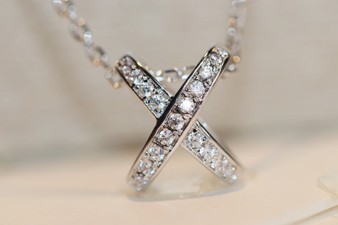 [Vellora Opalyn]JEUX DE DIAMOND NECKLACE