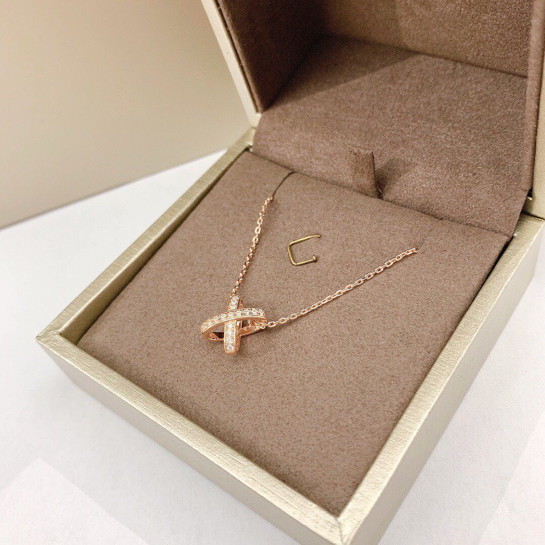 [Vellora Opalyn]JEUX DE DIAMOND NECKLACE
