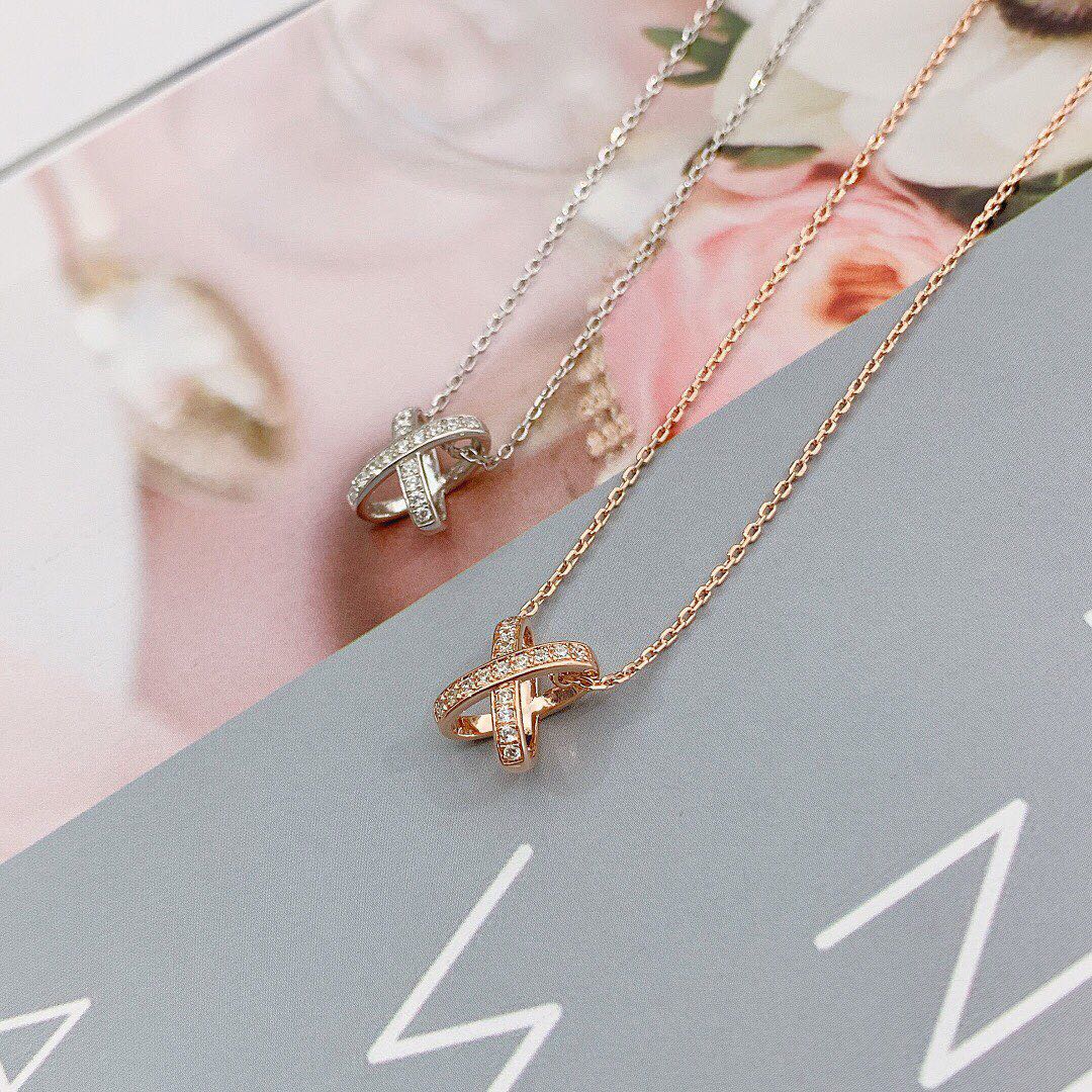 [Vellora Opalyn]JEUX DE DIAMOND NECKLACE