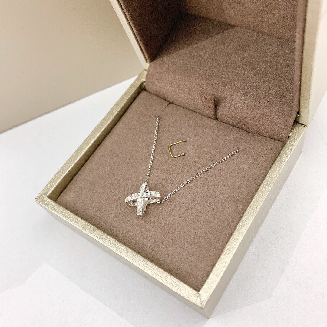 [Vellora Opalyn]JEUX DE DIAMOND NECKLACE