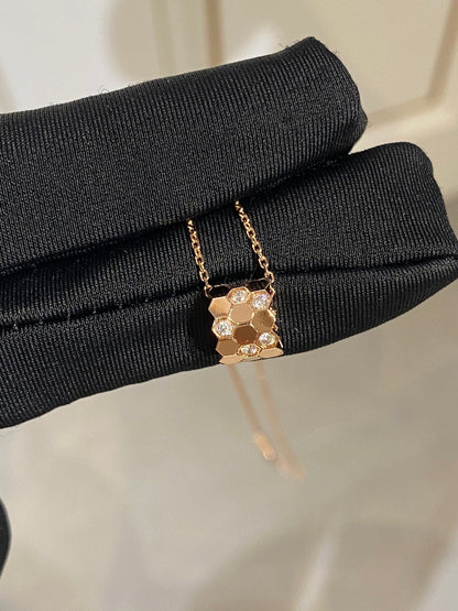 [Vellora Opalyn]BEE LOVE DIAMOND NECKLACE