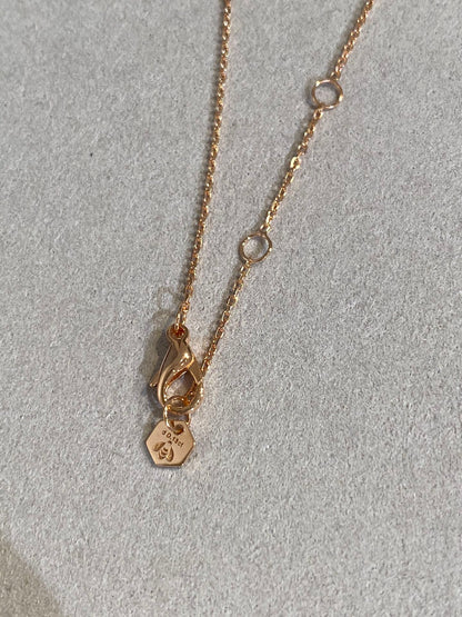 [Vellora Opalyn]BEE LOVE DIAMOND NECKLACE