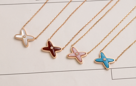 [Vellora Opalyn]JEUX DE NECKLACE 1 DIAMOND